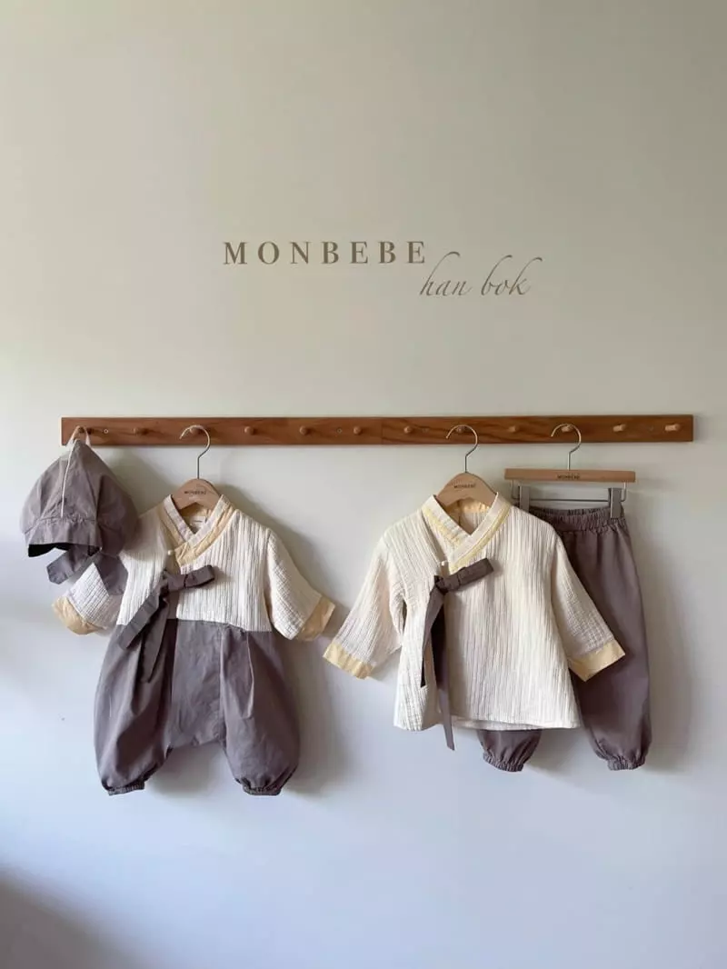Monbebe - Korean Baby Fashion - #babygirlfashion - Hanbok Bodysuit Boy 