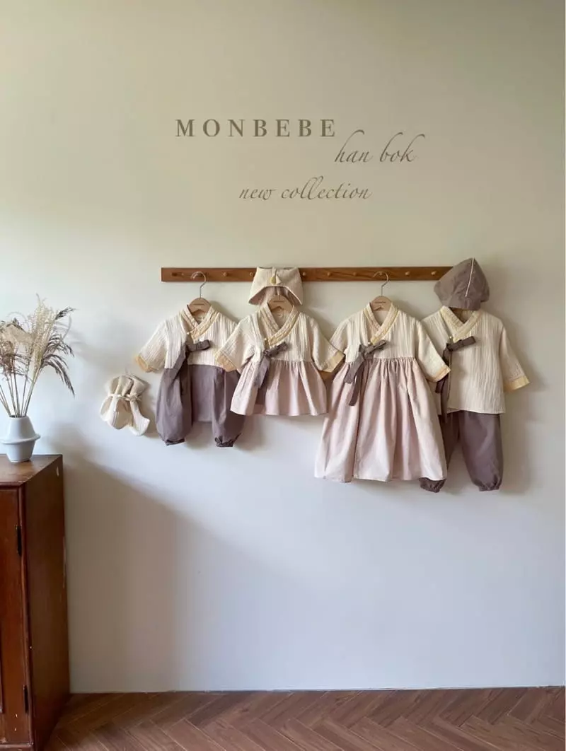 Monbebe - Korean Baby Fashion - #babylifestyle - Hanbok Bodysuit Boy  - 2