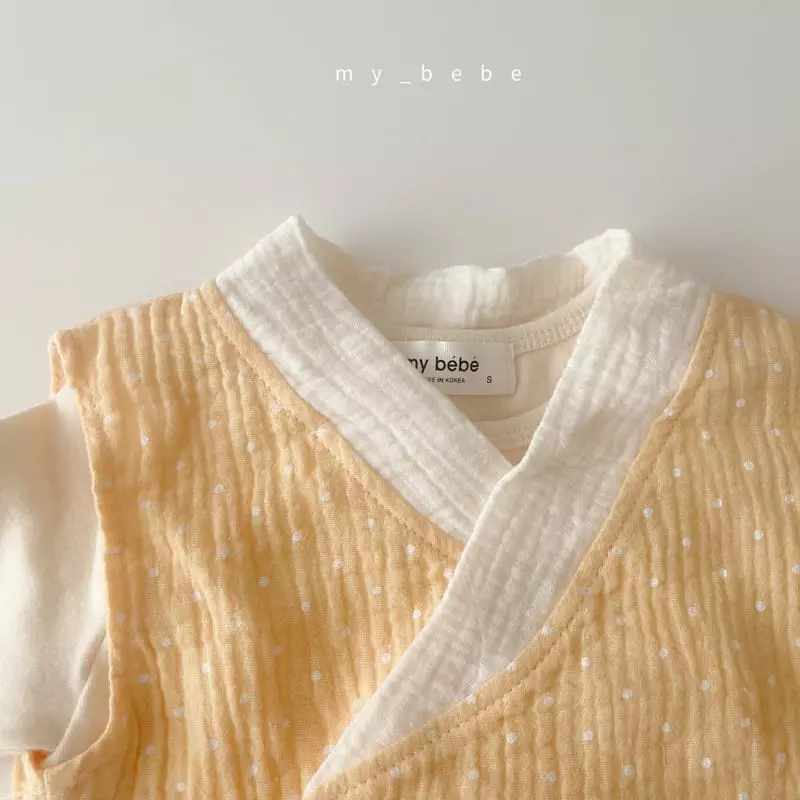 My Bebe - Korean Baby Fashion - #babyfashion - Bebe Dot Hanbok