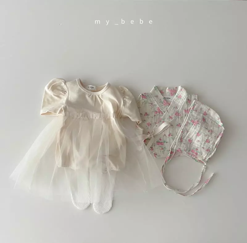 My Bebe - Korean Baby Fashion - #babyfashion - Flower Bebe Hanbok - 4