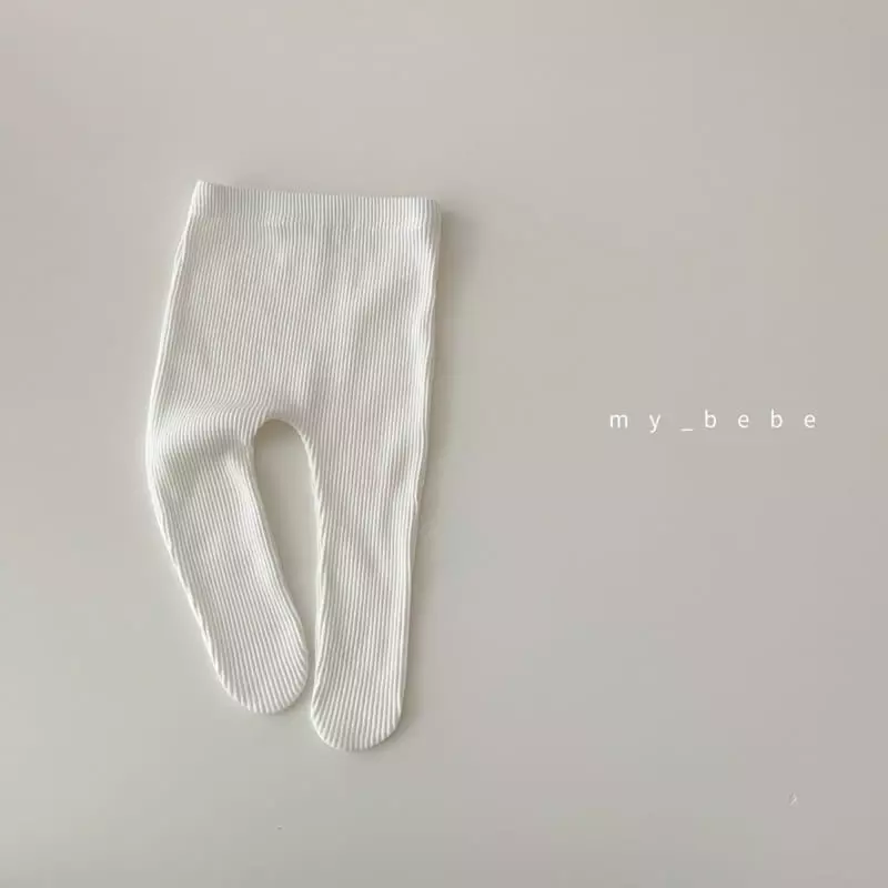 My Bebe - Korean Baby Fashion - #babygirlfashion - Foot Leggings - 6
