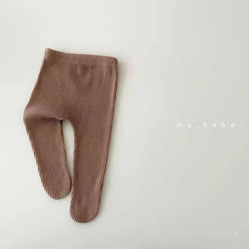 My Bebe - Korean Baby Fashion - #babylifestyle - Foot Leggings - 7