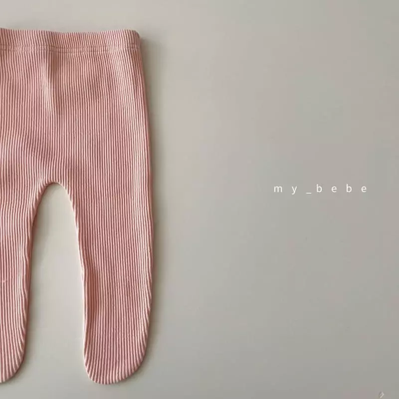 My Bebe - Korean Baby Fashion - #babyootd - Foot Leggings - 9