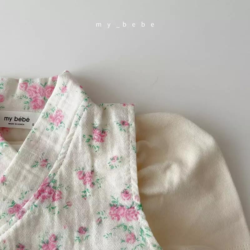 My Bebe - Korean Baby Fashion - #babyoutfit - Flower Bebe Hanbok - 10