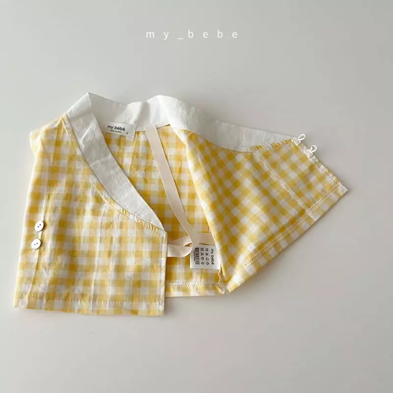 My Bebe - Korean Baby Fashion - #babyoutfit - Check Bebe Hanbok - 8