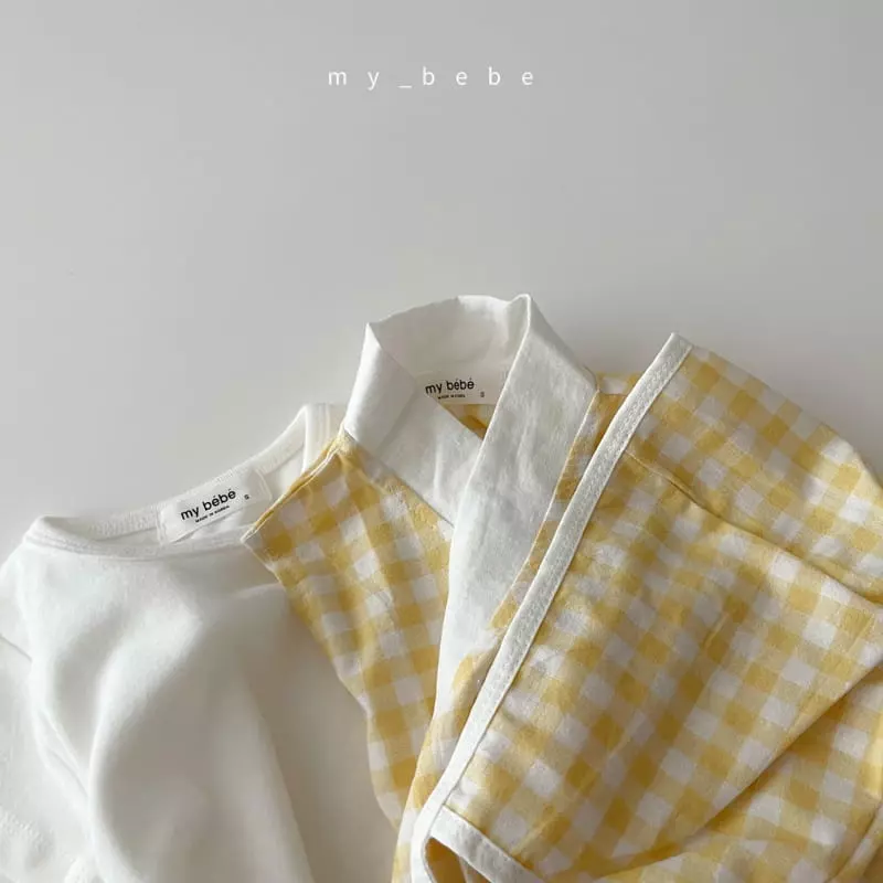 My Bebe - Korean Baby Fashion - #onlinebabyshop - Check Bebe Hanbok - 12