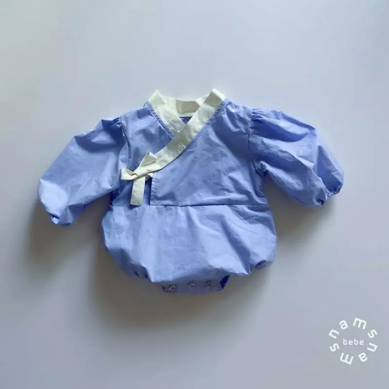 Nams - Korean Baby Fashion - #babyootd - Bebe Crunch Hanbok - 8