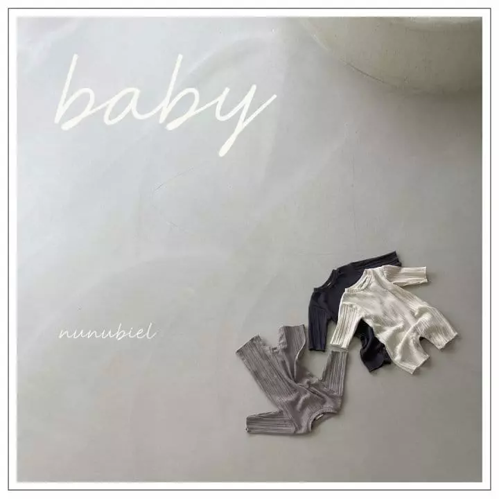 Nunubiel - Korean Baby Fashion - #babyboutiqueclothing - Accordion Bodysuit - 2