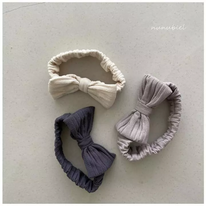 Nunubiel - Korean Baby Fashion - #babyfashion - Accordion Hairband - 2
