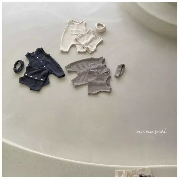 Nunubiel - Korean Baby Fashion - #babyfashion - Moild Bodysuit - 4