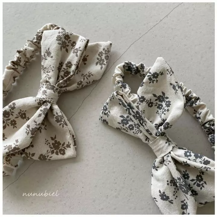 Nunubiel - Korean Baby Fashion - #babyfever - Camellia Hairband - 2