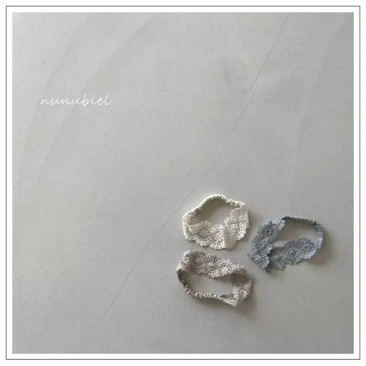 Nunubiel - Korean Baby Fashion - #babyoninstagram - Lace Hairband