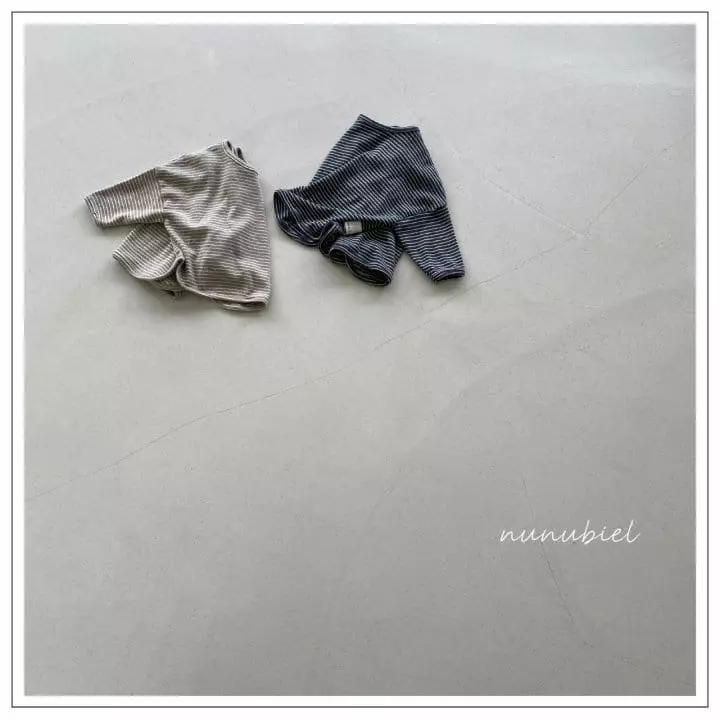 Nunubiel - Korean Children Fashion - #childofig - Easy Stripes Tee