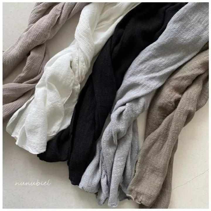 Nunubiel - Korean Children Fashion - #prettylittlegirls - Crinkle Scarf - 4