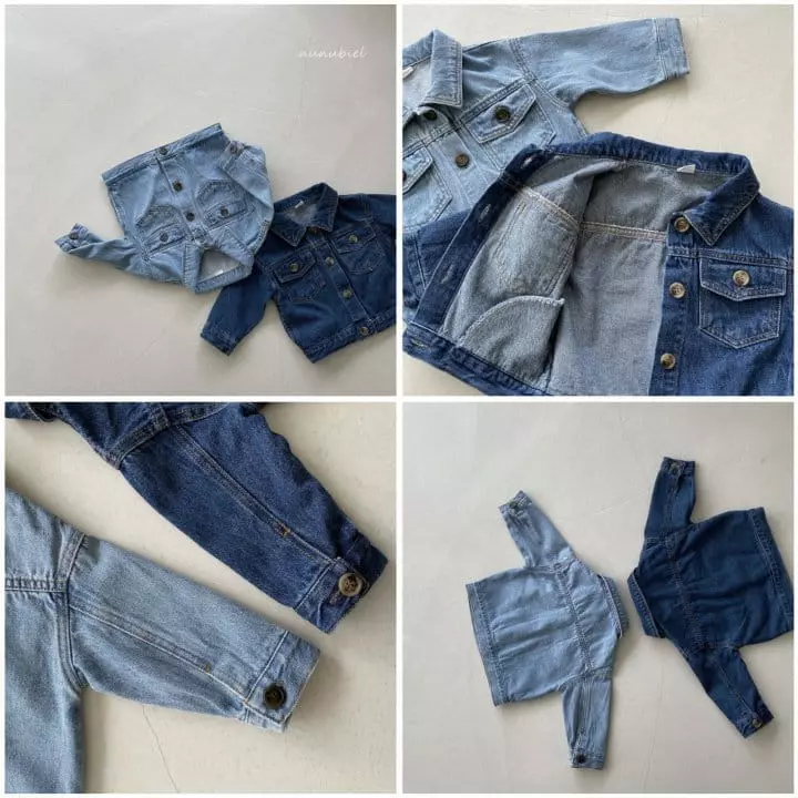 Nunubiel - Korean Children Fashion - #childrensboutique - Denim Jacket - 2