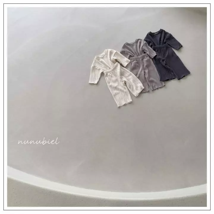 Nunubiel - Korean Children Fashion - #childrensboutique - Accordion Top Bottom Set