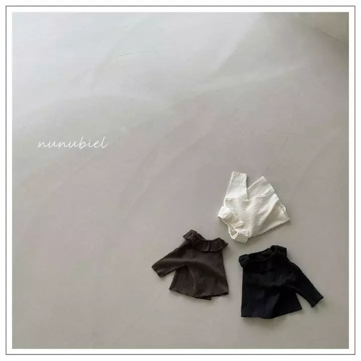 Nunubiel - Korean Children Fashion - #childrensboutique - Herb Frill Tee