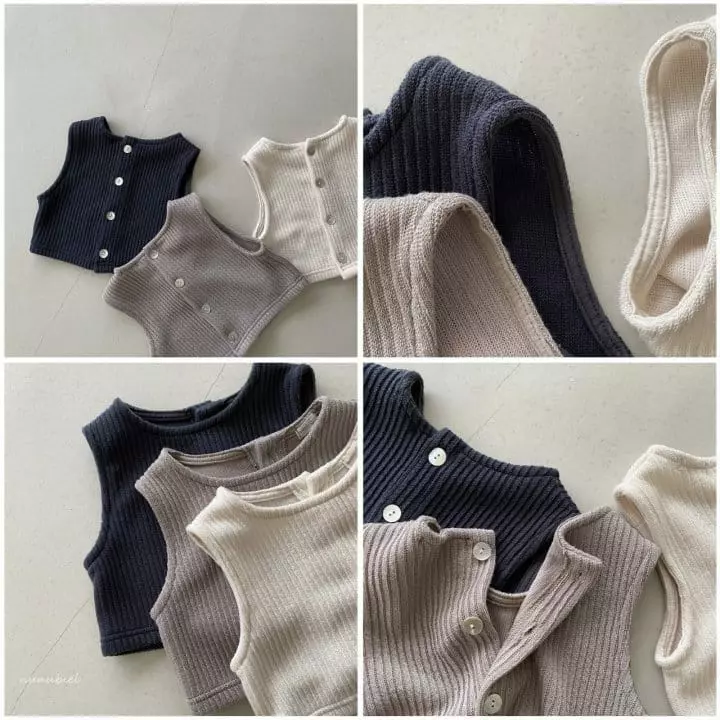 Nunubiel - Korean Children Fashion - #discoveringself - Mild Vest - 2