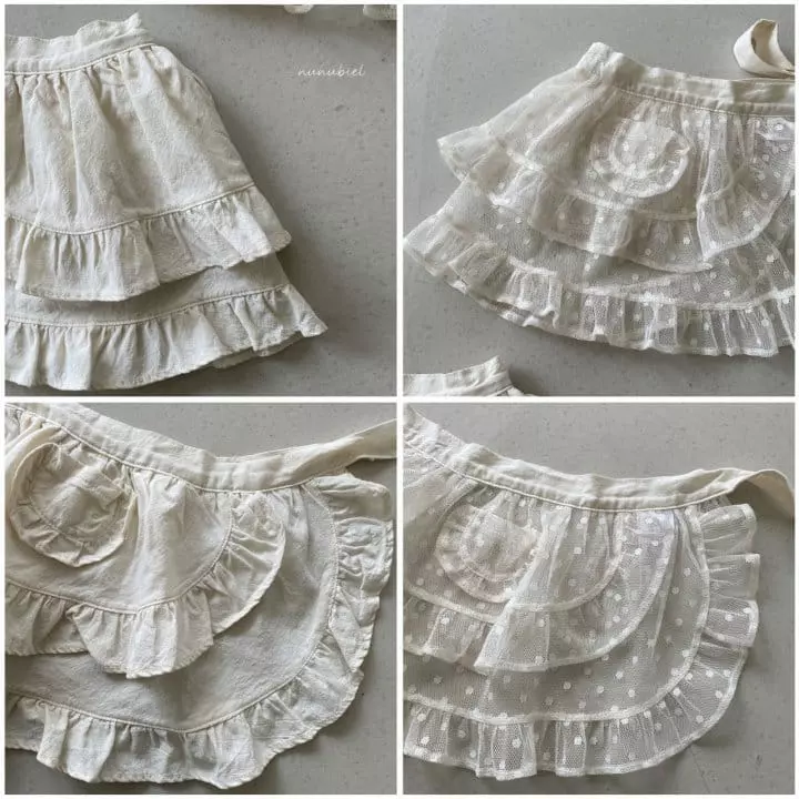 Nunubiel - Korean Children Fashion - #kidzfashiontrend - Frill Apron - 2