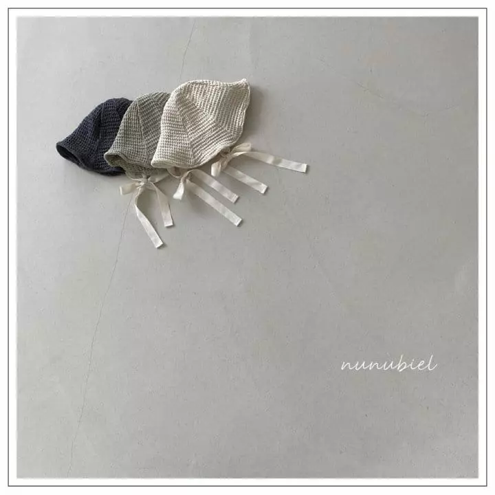 Nunubiel - Korean Children Fashion - #littlefashionista - Big Waffle Hat