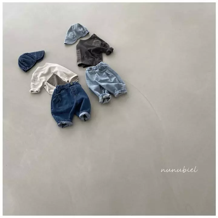 Nunubiel - Korean Children Fashion - #todddlerfashion - Check Patch Tee - 4