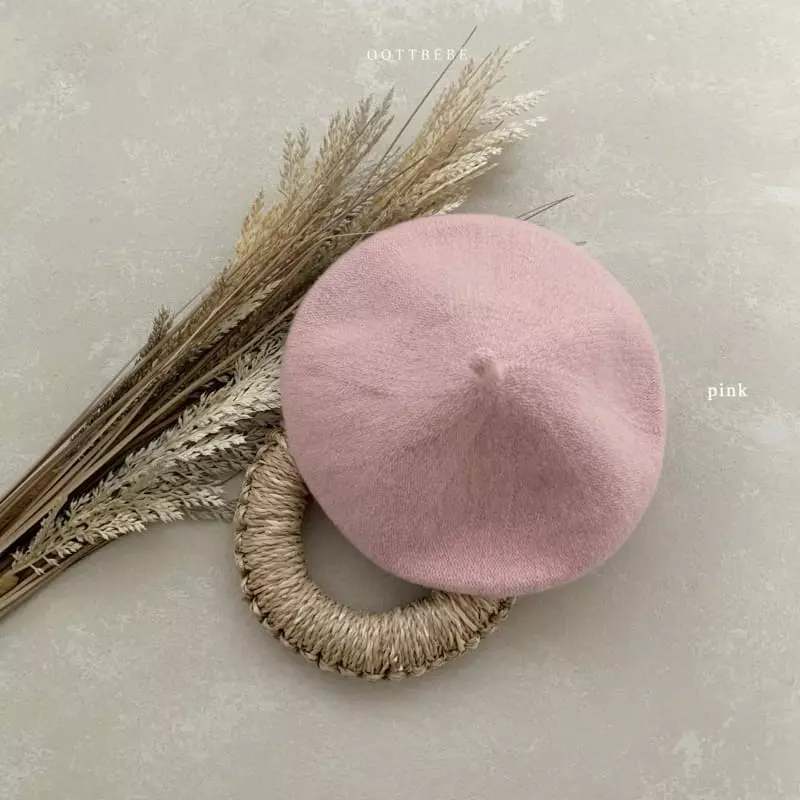 Oott Bebe - Korean Baby Fashion - #babyboutique - Warm Beret Hat Color