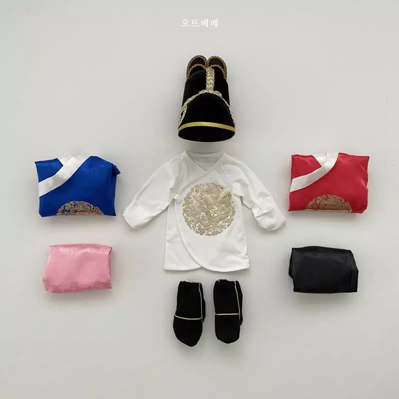 Oott Bebe - Korean Baby Fashion - #babyboutique - Hanbok Benet Set - 8