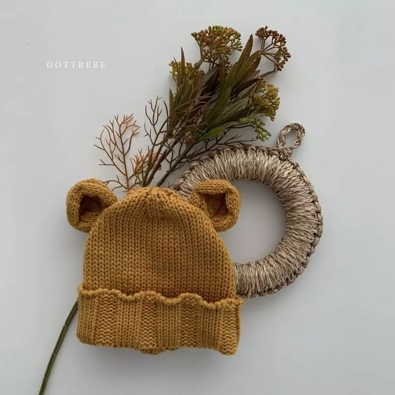 Oott Bebe - Korean Baby Fashion - #babyboutiqueclothing - Mimi Beanie - 5