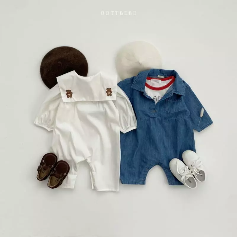 Oott Bebe - Korean Baby Fashion - #babyboutiqueclothing - Unique Airplane Bodysuit - 10