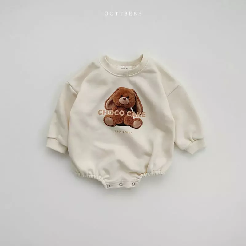 Oott Bebe - Korean Baby Fashion - #babyboutiqueclothing - Cake Bodysuit - 2