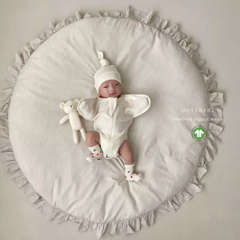 Oott Bebe - Korean Baby Fashion - #babyboutiqueclothing - Organic Bodysuit Cotton - 2