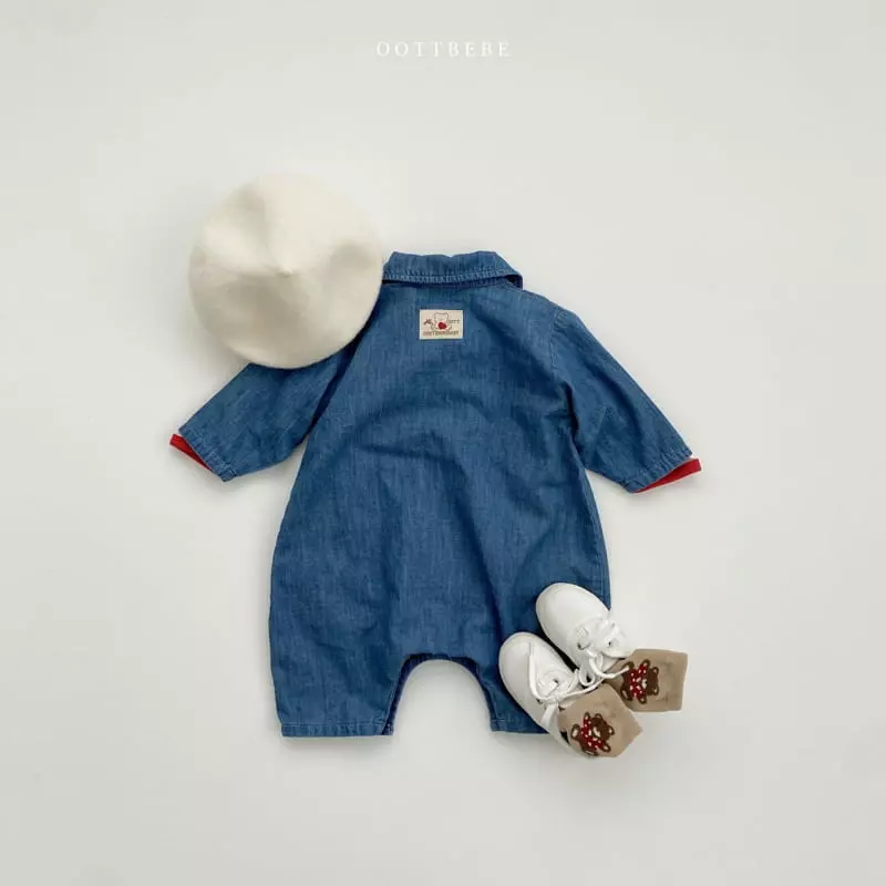 Oott Bebe - Korean Baby Fashion - #babyclothing - Unique Airplane Bodysuit - 11