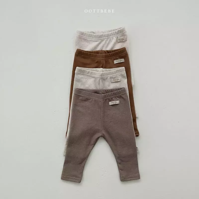 Oott Bebe - Korean Baby Fashion - #babyfashion - Sunny Bodysuit Leggings Bonnet Set - 6