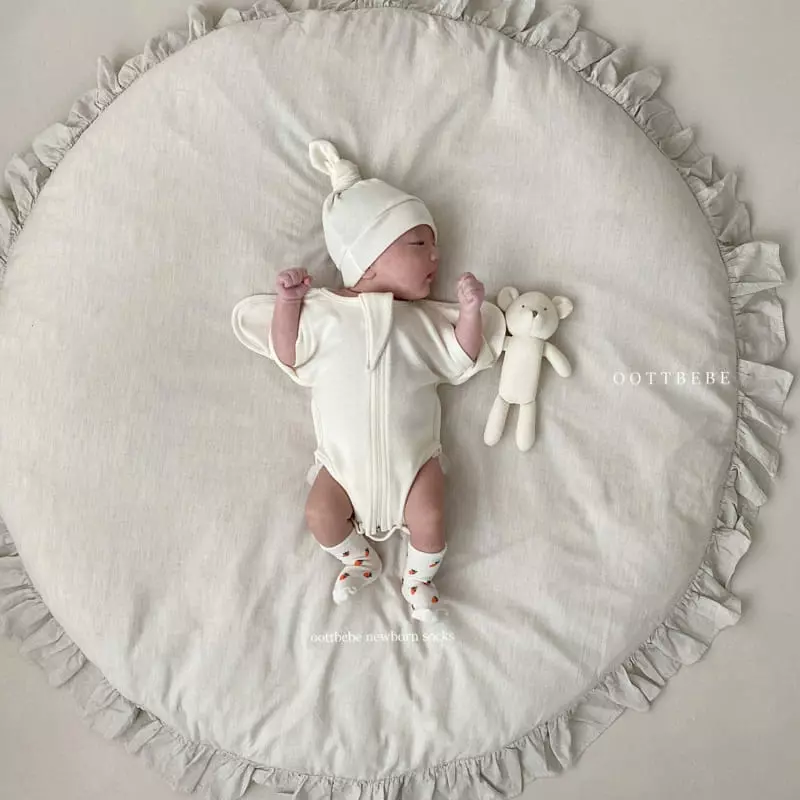 Oott Bebe - Korean Baby Fashion - #babyfashion - Organic Bonnet - 5