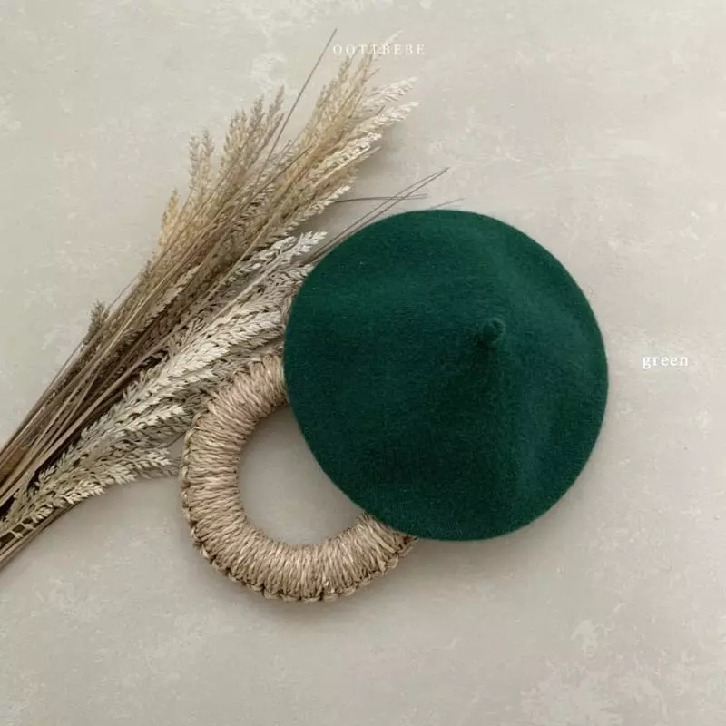 Oott Bebe - Korean Baby Fashion - #babyfever - Warm Beret Hat Color - 5