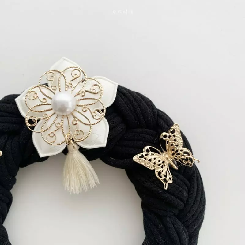 Oott Bebe - Korean Baby Fashion - #babyfashion - Gache Hairband - 4