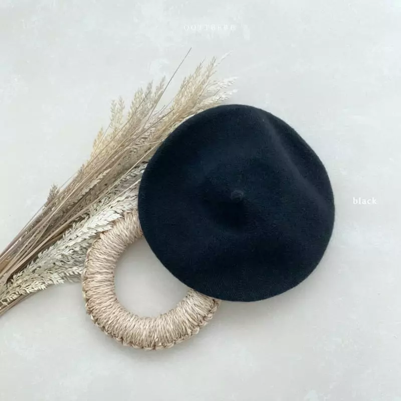 Oott Bebe - Korean Baby Fashion - #babygirlfashion - Warm Beret Hat Natural - 7