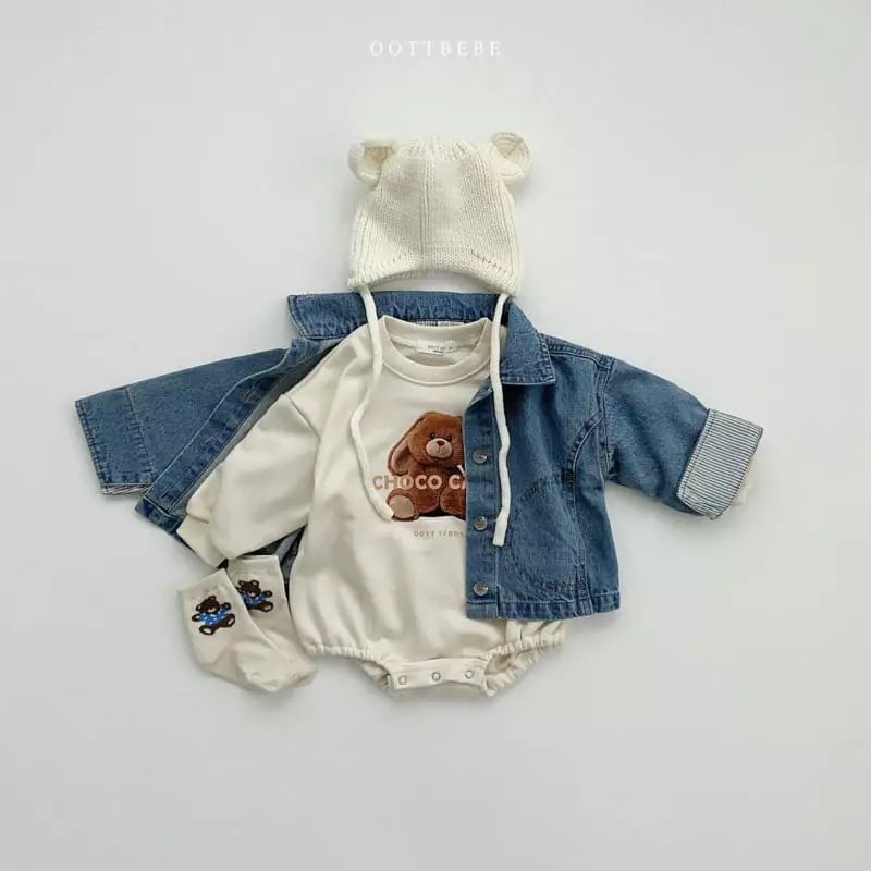 Oott Bebe - Korean Baby Fashion - #babygirlfashion - Cake Bodysuit - 6