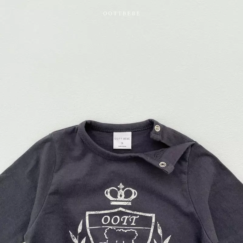 Oott Bebe - Korean Baby Fashion - #babygirlfashion - Ooott University Bodysuit - 8