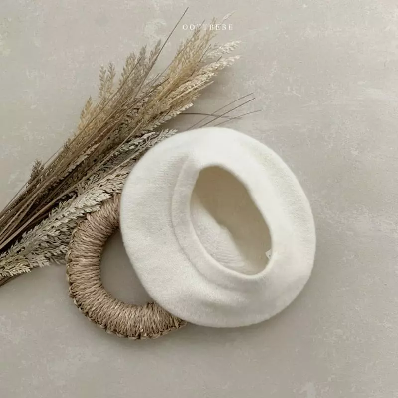 Oott Bebe - Korean Baby Fashion - #babylifestyle - Warm Beret Hat Natural - 8