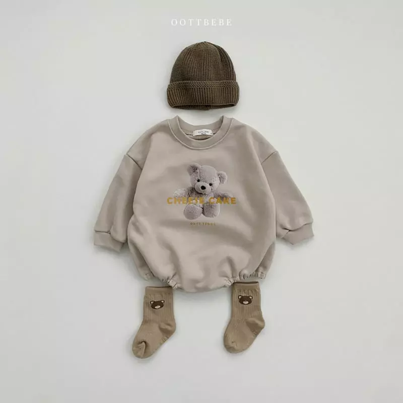 Oott Bebe - Korean Baby Fashion - #babylifestyle - Cake Bodysuit - 7