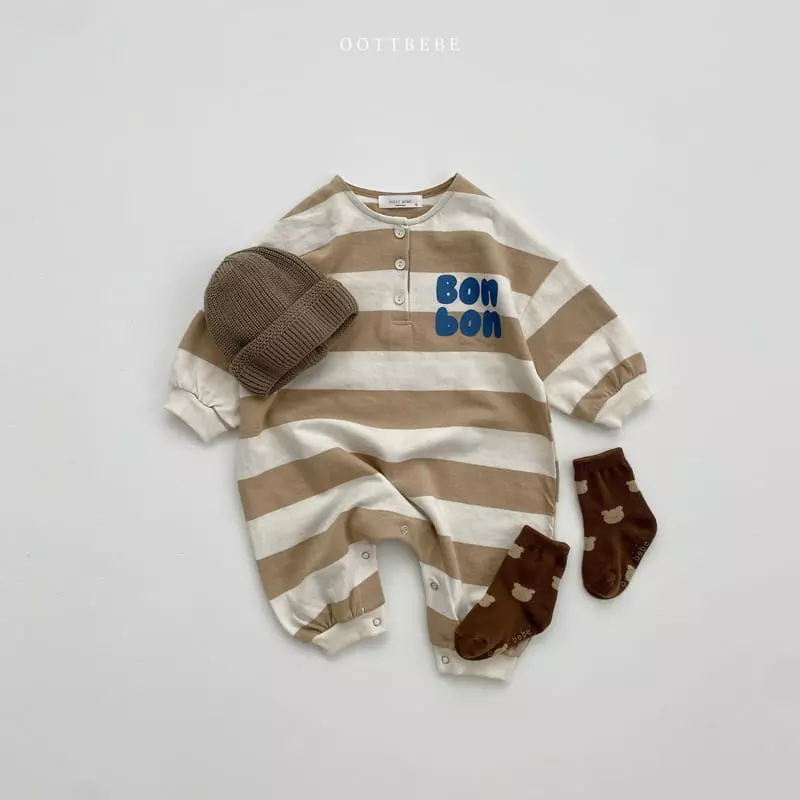 Oott Bebe - Korean Baby Fashion - #babylifestyle - Bonbon Bodysuit - 3