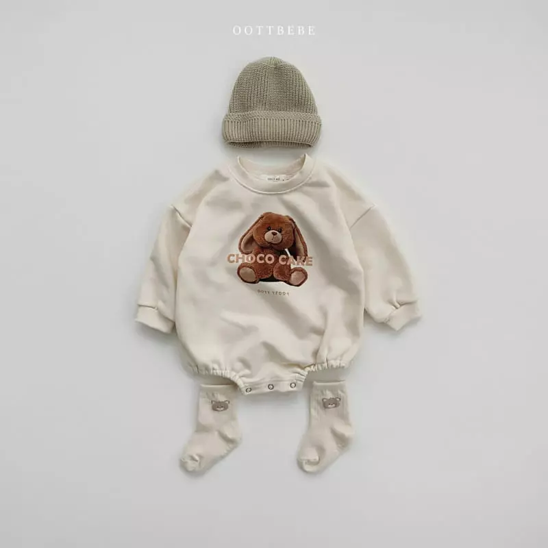 Oott Bebe - Korean Baby Fashion - #babyoninstagram - Cake Bodysuit - 8