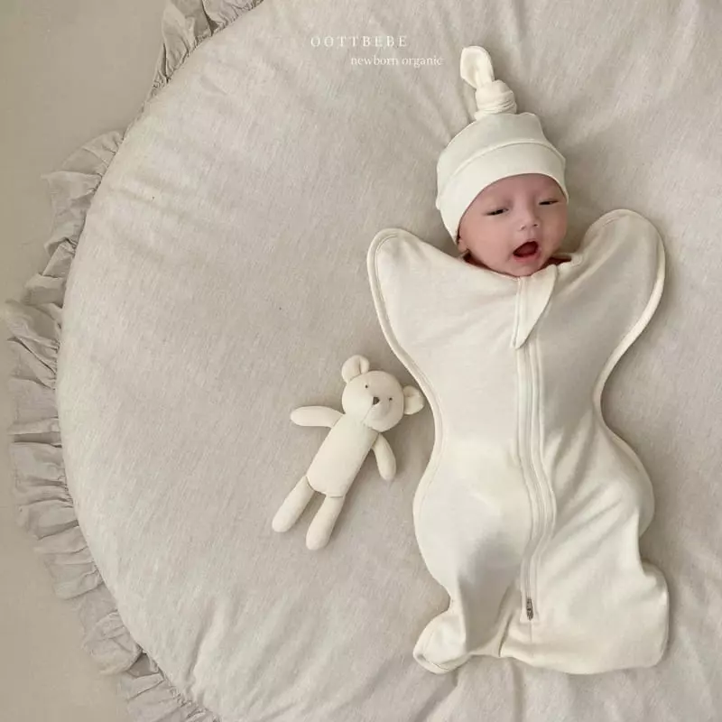 Oott Bebe - Korean Baby Fashion - #babyoninstagram - Organic Butterfly Bodysuit Mesh - 10