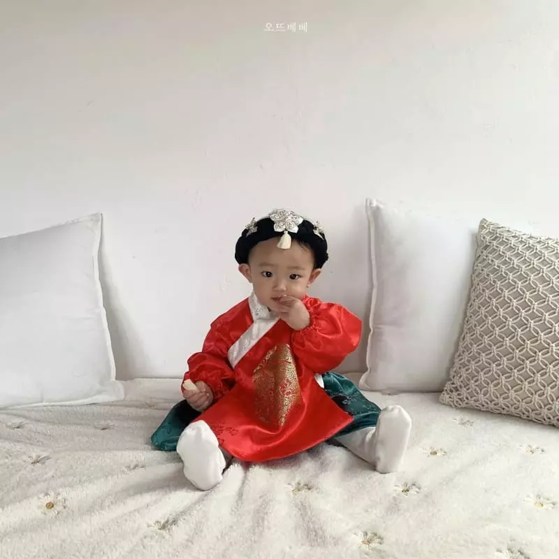 Oott Bebe - Korean Baby Fashion - #babyootd - Queen Hanbok - 3
