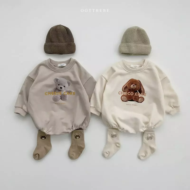 Oott Bebe - Korean Baby Fashion - #babyootd - Cake Bodysuit - 9