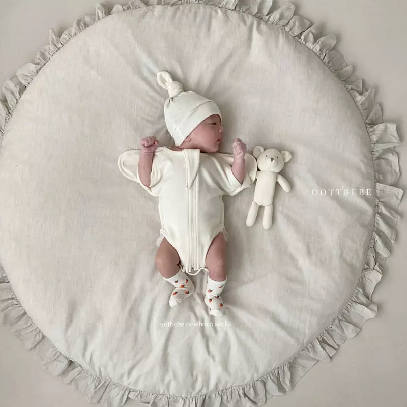 Oott Bebe - Korean Baby Fashion - #babyootd - Organic Bodysuit Mesh - 8