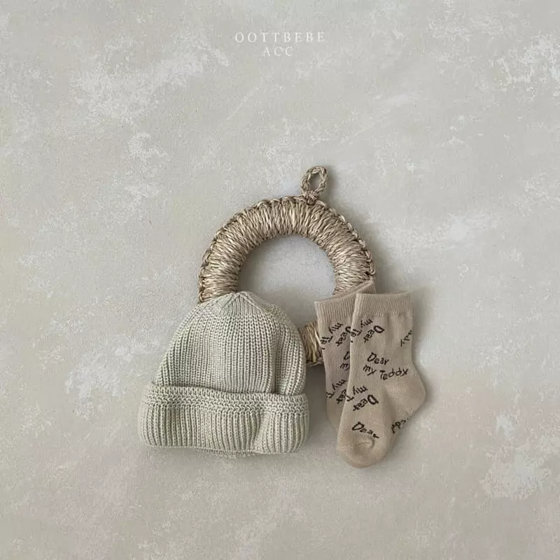 Oott Bebe - Korean Baby Fashion - #babyoutfit - Fall Baby Beanie - 2