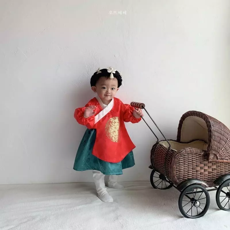 Oott Bebe - Korean Baby Fashion - #babyootd - Queen Hanbok - 4