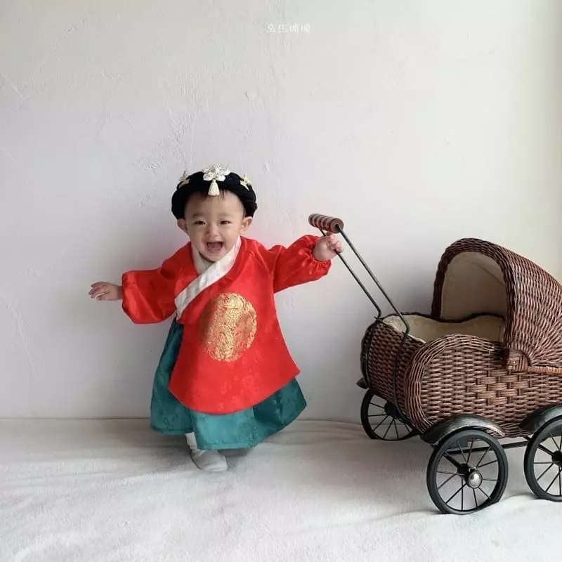 Oott Bebe - Korean Baby Fashion - #babyoutfit - Queen Hanbok - 5